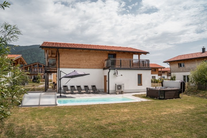 Eingezäunter Garten