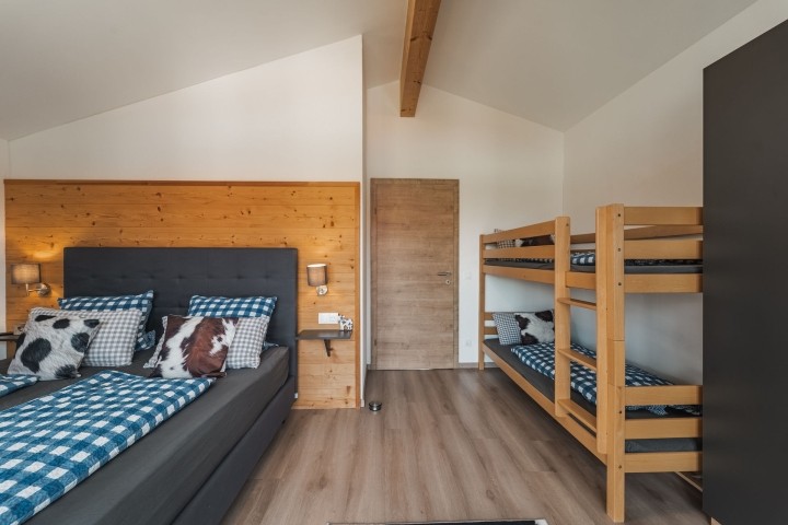 Schlafzimmer mit Stockbett