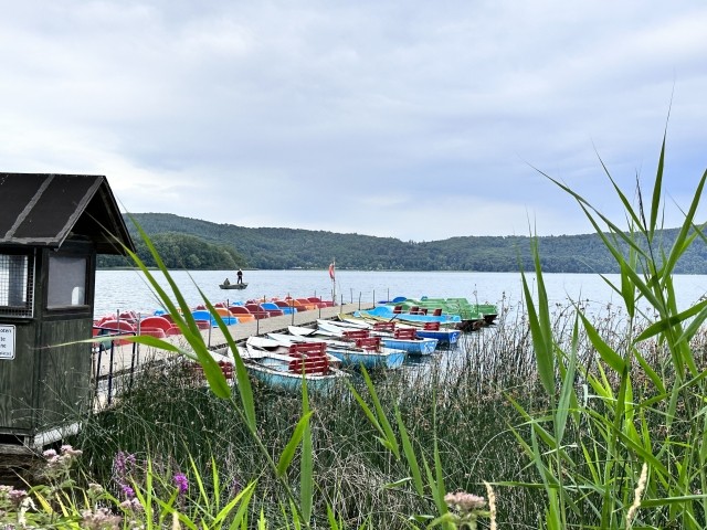 Laacher See mit Kloster Maria Laach