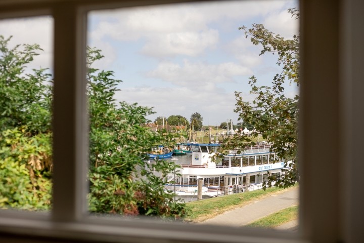 Der wundervolle Blick auf den Hafen