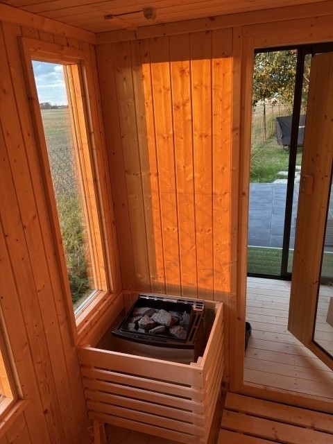 Saunahaus, optional  Saunahaus, optional