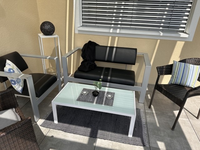 Balkon mit Glasdach Balkon mit Glasdach