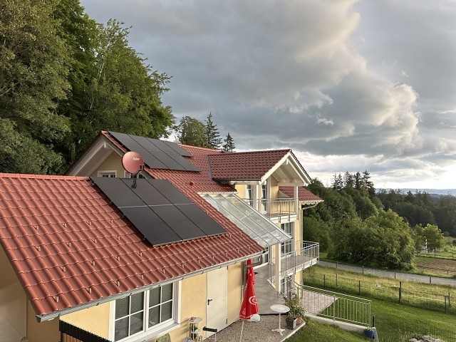 Blick vom Nachbarhaus Blick vom Nachbarhaus