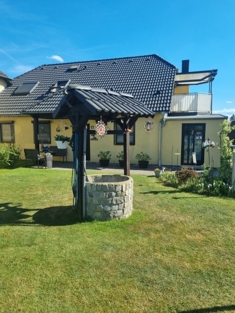 Fewo im OG mit großem  überdachten Balkon