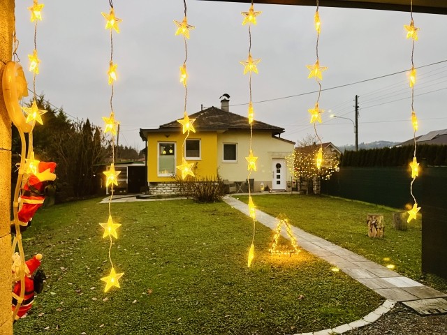 Weihnachtlich geschmückt