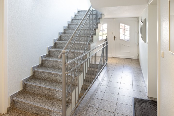 Treppenhaus des Appartementhauses Treppenhaus des Appartementhauses