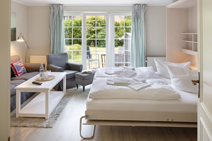 Schlafbereich im Wohnzimmer Schlafbereich im Wohnzimmer