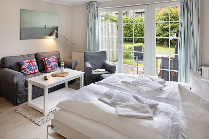 Schlafbereich im Wohnzimmer Schlafbereich im Wohnzimmer