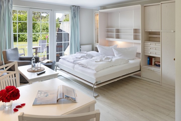 Schlafbereich im Wohnzimmer Schlafbereich im Wohnzimmer