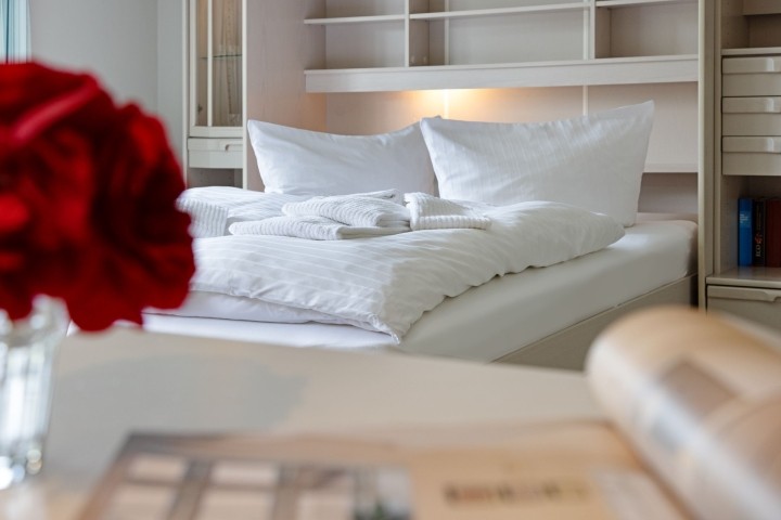 Schlafbereich im Wohnzimmer Schlafbereich im Wohnzimmer