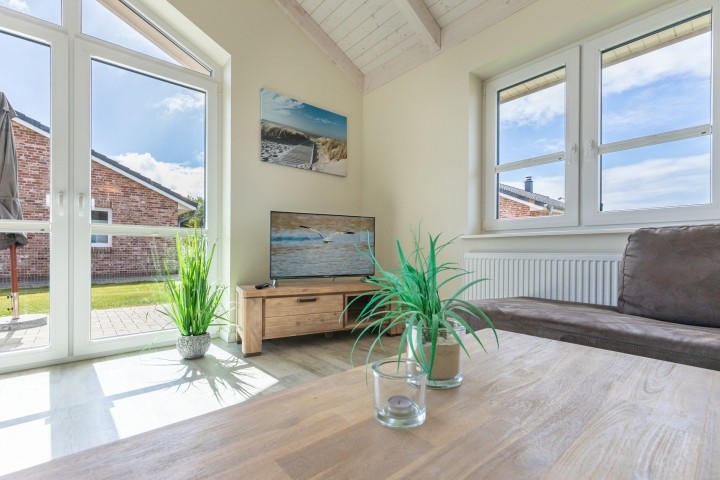 Gemütliche Sofaecke mit Unterhaltung Gemütliche Sofaecke mit Unterhaltung