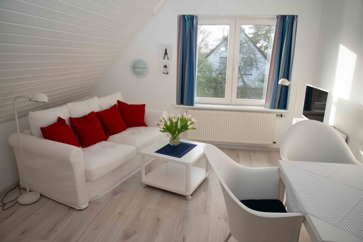 Wohnzimmer mit Schlafcouch Wohnzimmer mit Schlafcouch