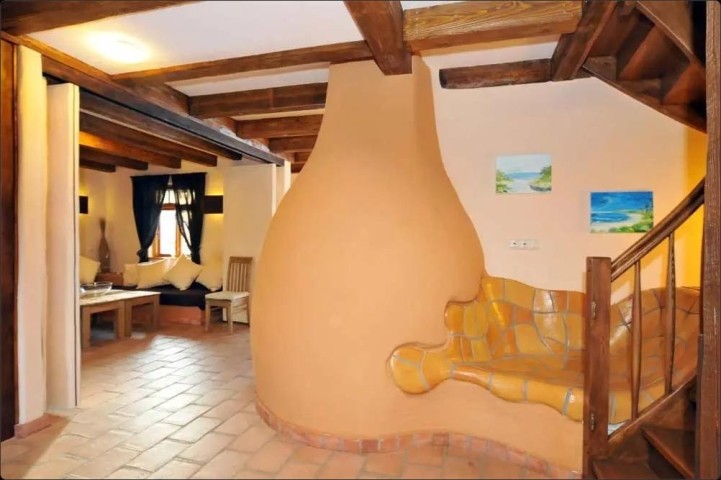 Kamin Rückansicht