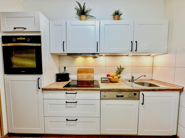 Die neue Küche mit kompletter Ausstattung