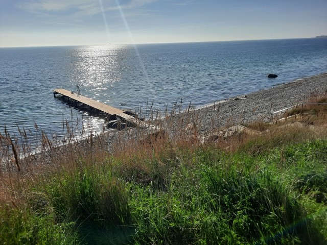 Ruhiges Idyll: Strand von Marienleuchte