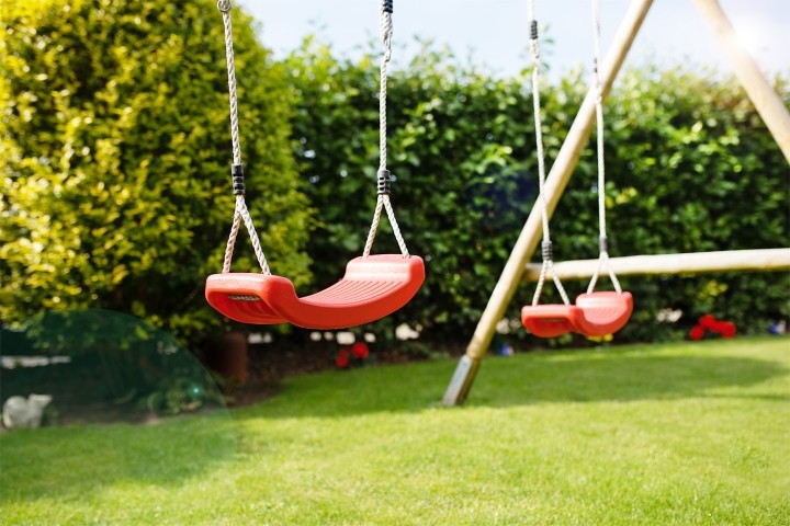 Schaukel im Garten Schaukel im Garten