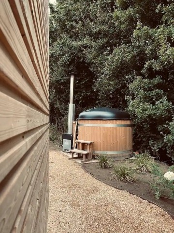 Der Hot Pot kann gemeinschaftlich genutzt werden.