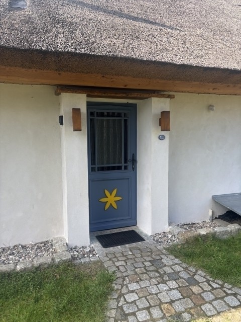 Hier beginnt Ihr Urlaub - Eingang zur Ferienwohnung Katis Nest