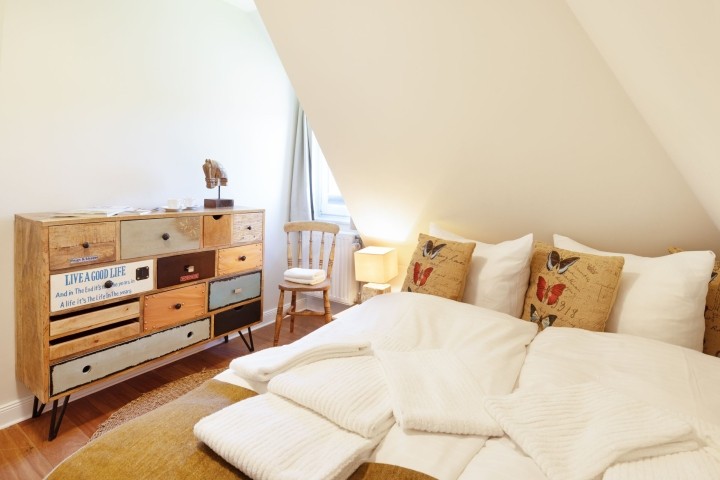 Schlafzimmer zwei im OG Schlafzimmer zwei im OG