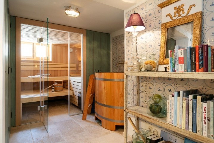 Sauna im Souterrain Sauna im Souterrain