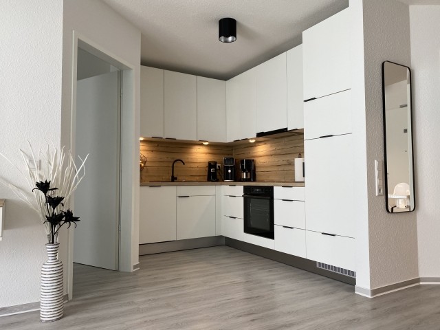 voll ausgestattete Küche mit kostenfreier Trinkwasseranlage  voll ausgestattete Küche mit kostenfreier Trinkwasseranlage