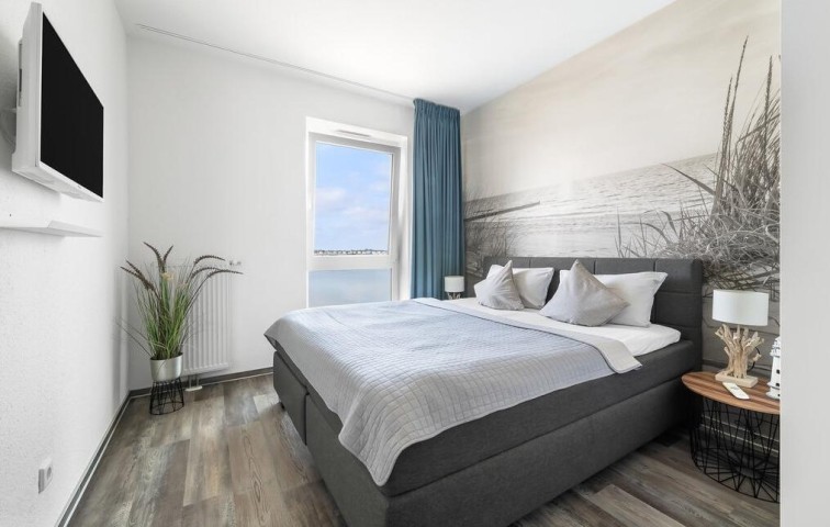 1. Schlafzimmer - fast wir eine Außenkabine! 1. Schlafzimmer - fast wir eine Außenkabine!