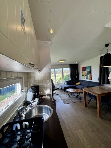 Offene Küche zum Wohnbereich