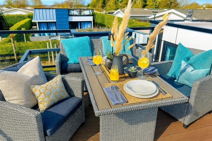 Dachterrasse mit Lounge