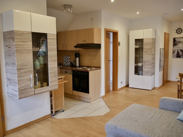 Wohn- und Essbereich mit offener Küche