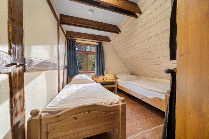 Weiterer Schlafbereich mit Einzelbetten