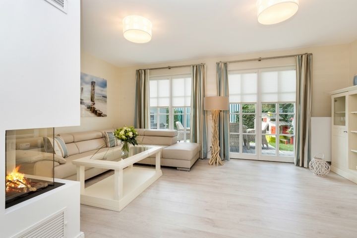 Wohnbereich mit Gaskamin