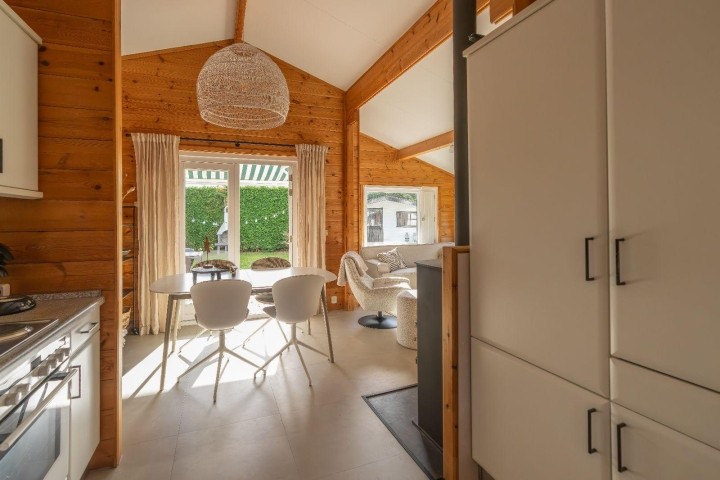 Die offene Küche mit allem Komfort