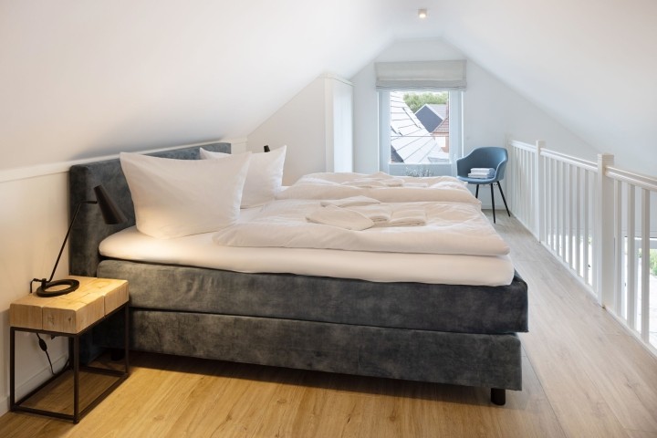  Schlafzimmer zwei auf der Empore