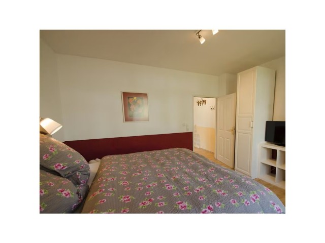 Das rote Doppelzimmer mit gleicher Ausstattung