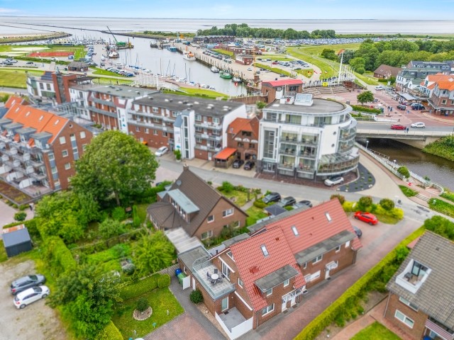 Blick über Bensersiel