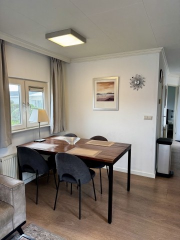 Der Essbereich ist perfekt für 4 Personen