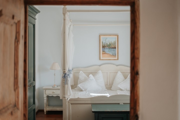 Himmelbettschlafzimmer