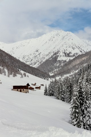Altfasstal im Schnee