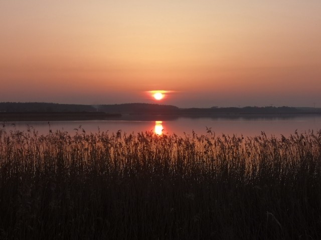 Sonnenuntergang Achterwasser