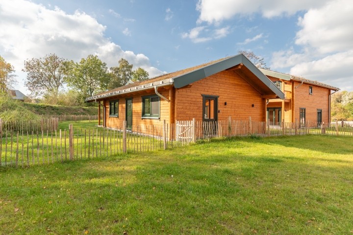 Huus Blaumees - seitliche Ansicht des Ferienhauses