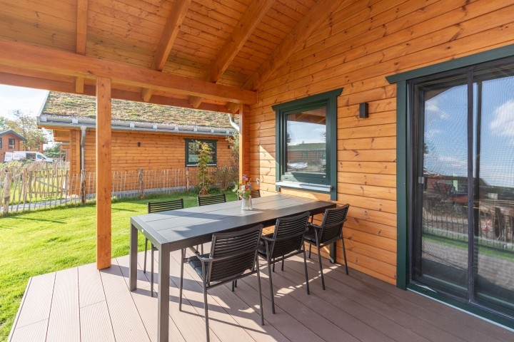 Huus Bodderlicker - überdachte Terrasse