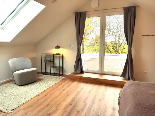 Zugang zur Dachterrasse