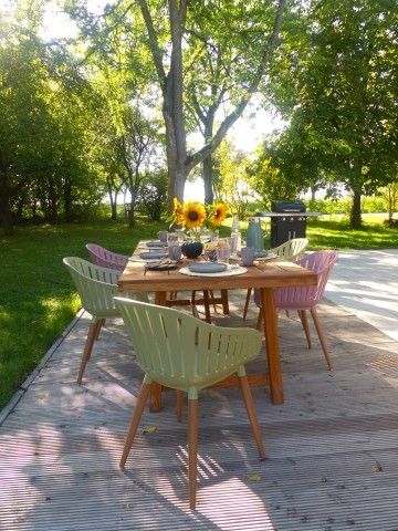 Tafelrunden im Freien