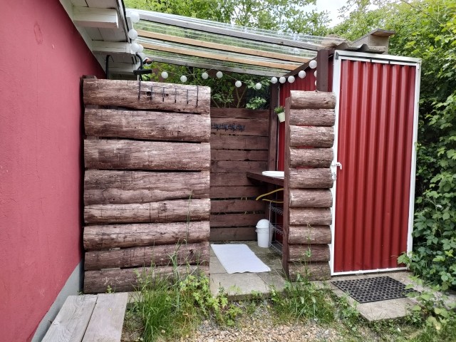 Wasch- und Duschplatz