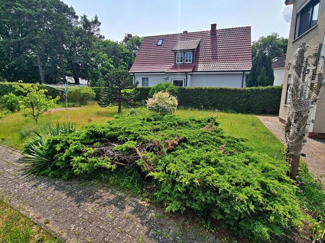 Garten mit Gemeinschaftswintergarten