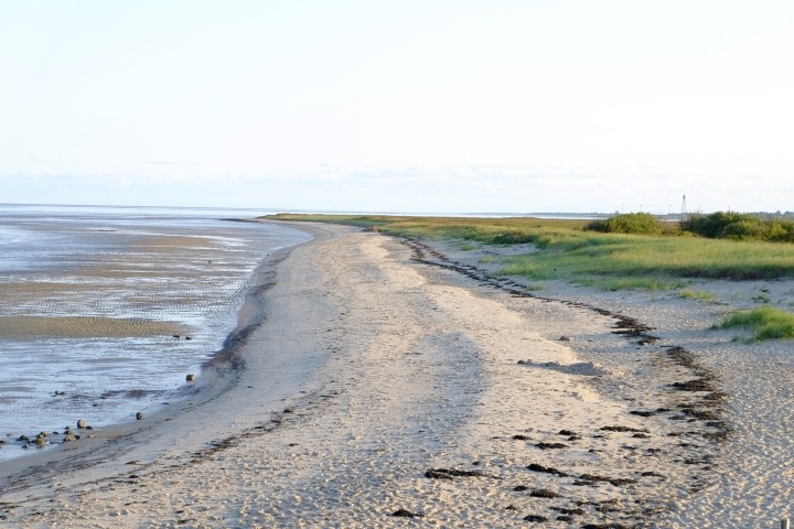 Sandstrand am Knockster Tief