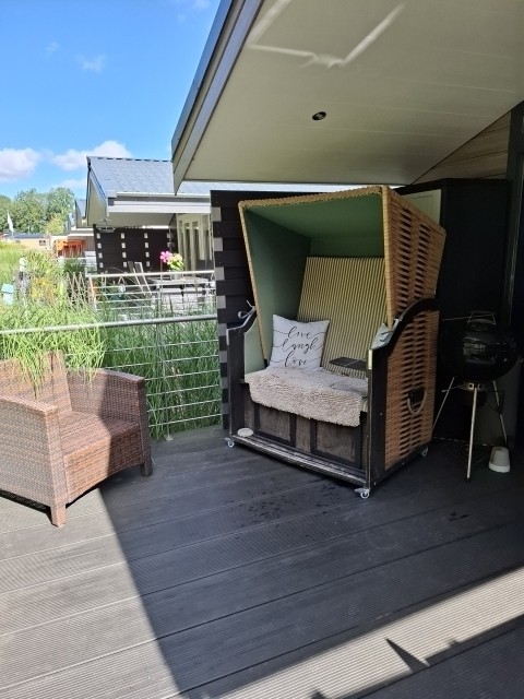 Strandkorb darf nicht fehlen.