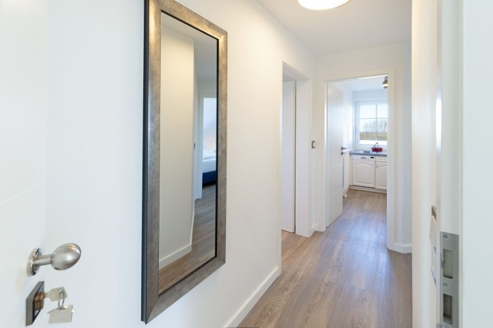 Eingangsbereich des Appartements und Flur