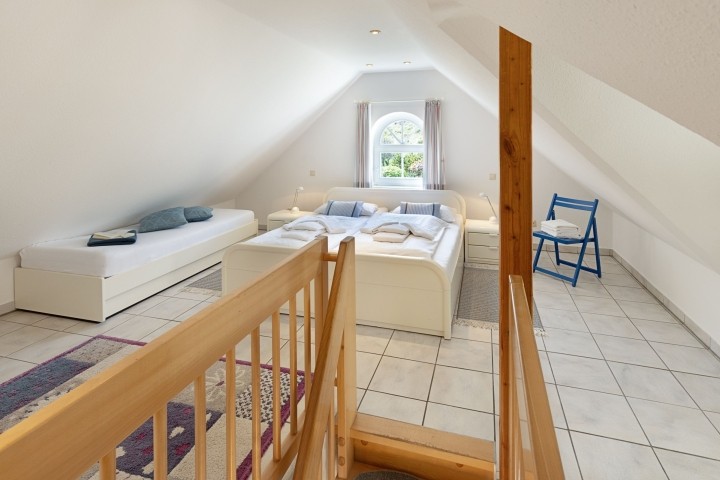 Schlafzimmer eins im Obergeschoss