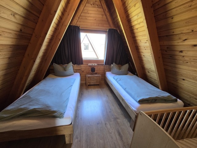 Schlafraum Einzelbett